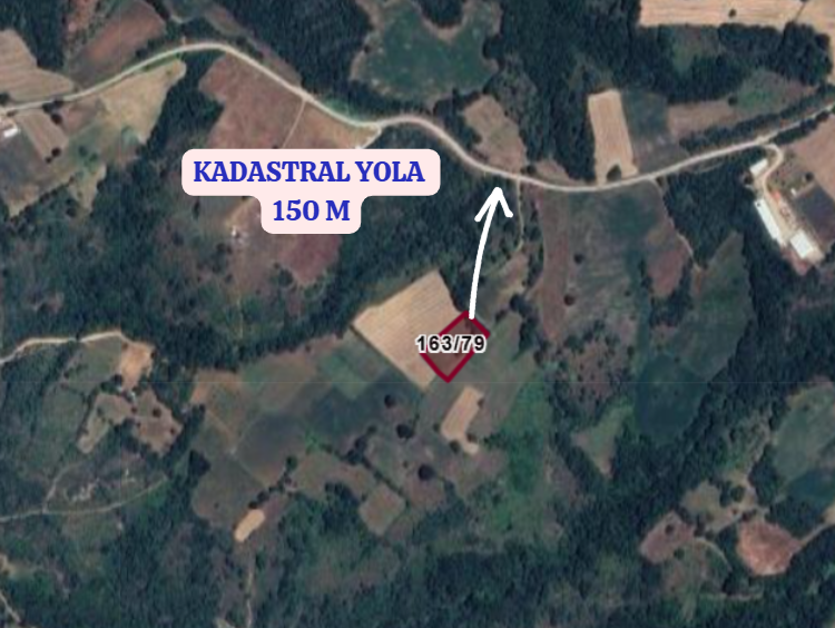 BURSA İNEGÖL KURŞUNLU KÖYÜNDE 2.400  M² TARLA SATILIKTIR - BURSA İNEGÖL fotoğraf 3