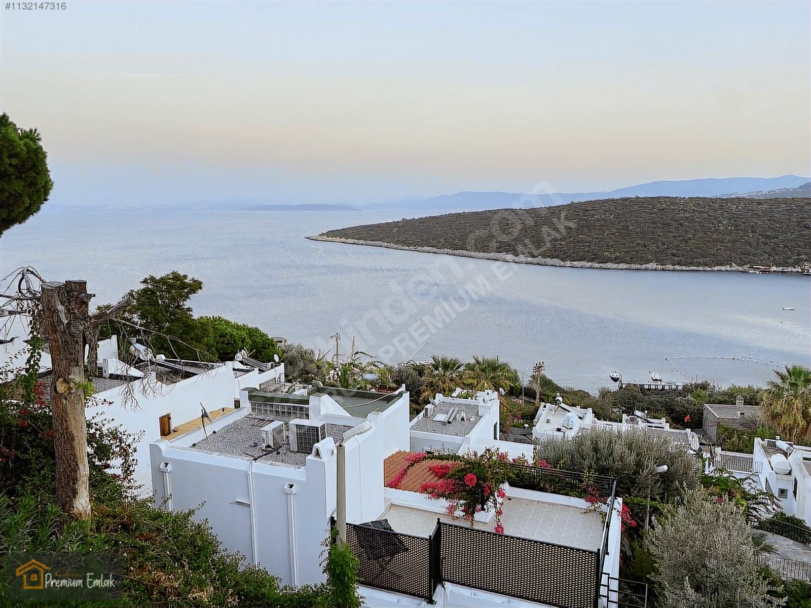 HEKİMKÖY SİTESİNDE FULL DENİZ MANZARALI SATILIK 3+1 VİLLA - MUĞLA BODRUM fotoğraf 7