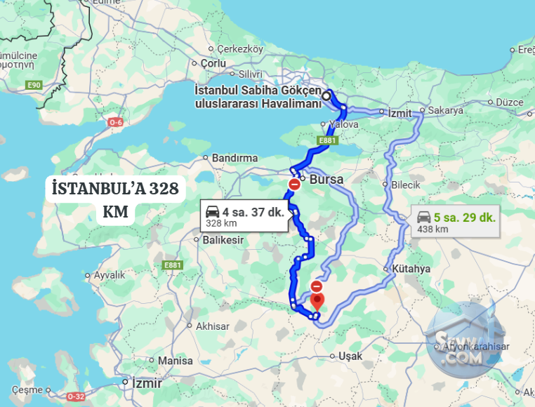 KÜTAHYA ŞAPHANE PAZAR KÖYÜ’NDE 1.999 M²  İMARLI ARSA SATILIKTIR - KÜTAHYA ŞAPHANE fotoğraf 8