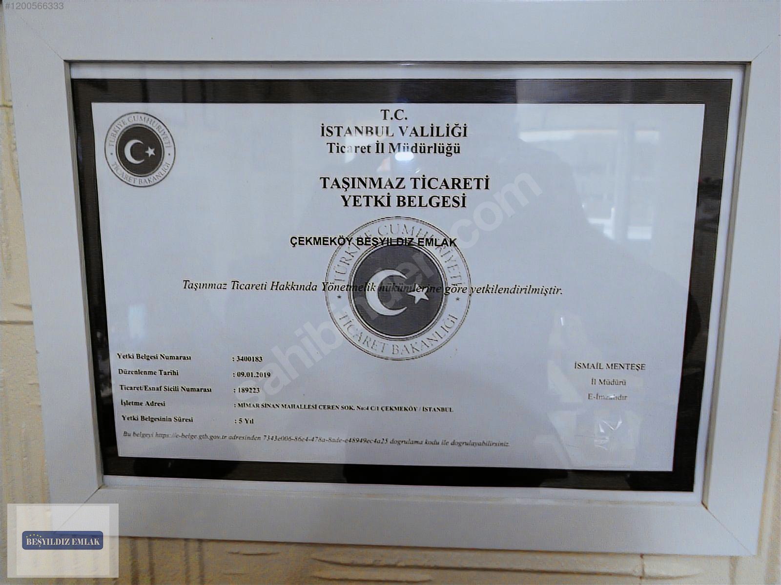 ÇEKMEKÖY ÇAVUŞBAŞI CADDESİ ÜZERİ TABELA DEĞERLİ DÜKKAN - İSTANBUL ÇEKMEKÖY fotoğraf 16
