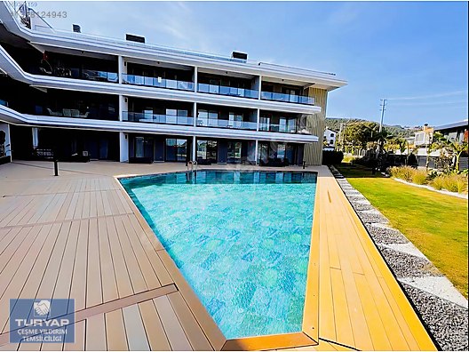ÇEŞME İN BOYALIK HAVUZLU REZİDANS'ta KİRALIK 1+1 DAİRE - İZMİR ÇEŞME fotoğraf 3