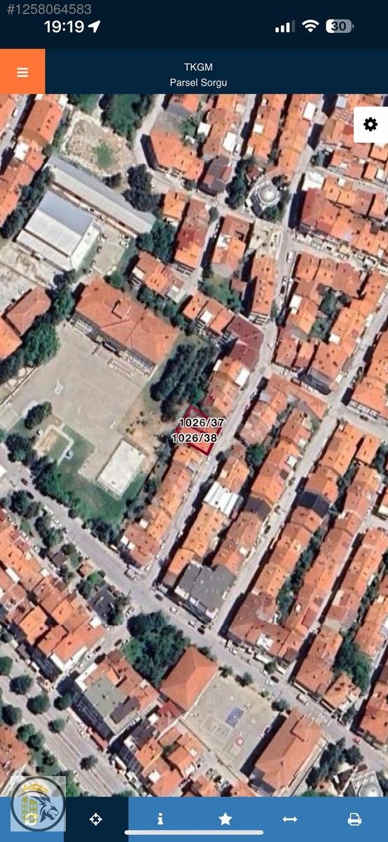 ASLAN EMLAK'TAN YENİDOĞANDA SATILIK 311m2 ARSA - KÜTAHYA MERKEZ fotoğraf 3