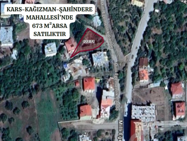 KARS KAĞIZMAN ŞAHİNDERE MAHALLESİ’NDE 673 M² ARSA SATILIKTIR - KARS KAĞIZMAN fotoğraf 2