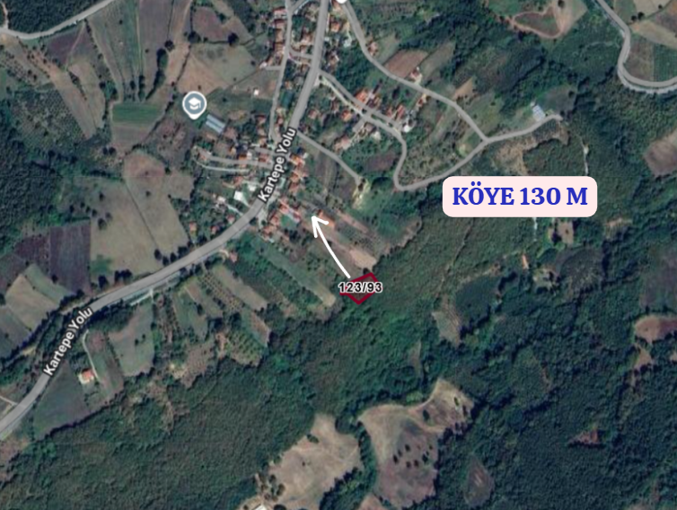 KOCAELİ İZMİT KARAABDÜLBAKİ  KÖYÜNDE 1.741 M²  TARLA  SATILIKTIR - KOCAELİ İZMİT fotoğraf 4