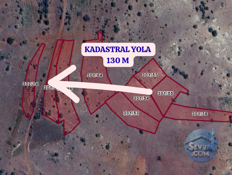 KONYA HADİM YUKARIEŞENLER  KÖYÜNDE  3.978,1.256 VE 984 M² TOPLAM 3 TARLA  SATILI - KONYA HADİM fotoğraf 3