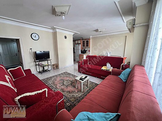 DENİZ MANZARALI 2+1 GENİŞ OTURUM EŞYALI DAİRE - MERSİN MEZİTLİ fotoğraf 18