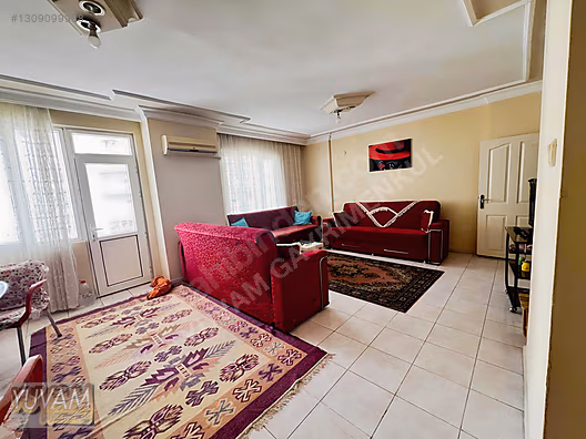 DENİZ MANZARALI 2+1 GENİŞ OTURUM EŞYALI DAİRE - MERSİN MEZİTLİ fotoğraf 48