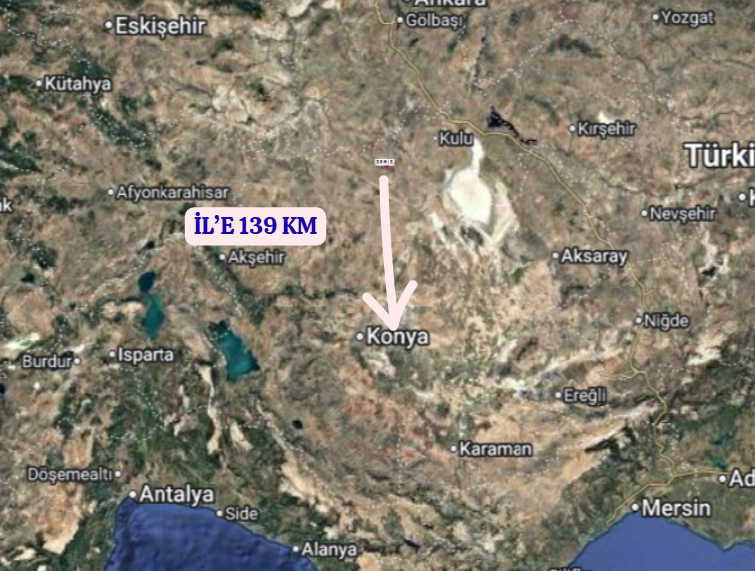 KONYA CİHANBEYLİ KÜTÜKUŞAĞI   KÖYÜNDE  1.927 M²  ARSA  SATILIKTIR - KONYA CİHANBEYLİ fotoğraf 11