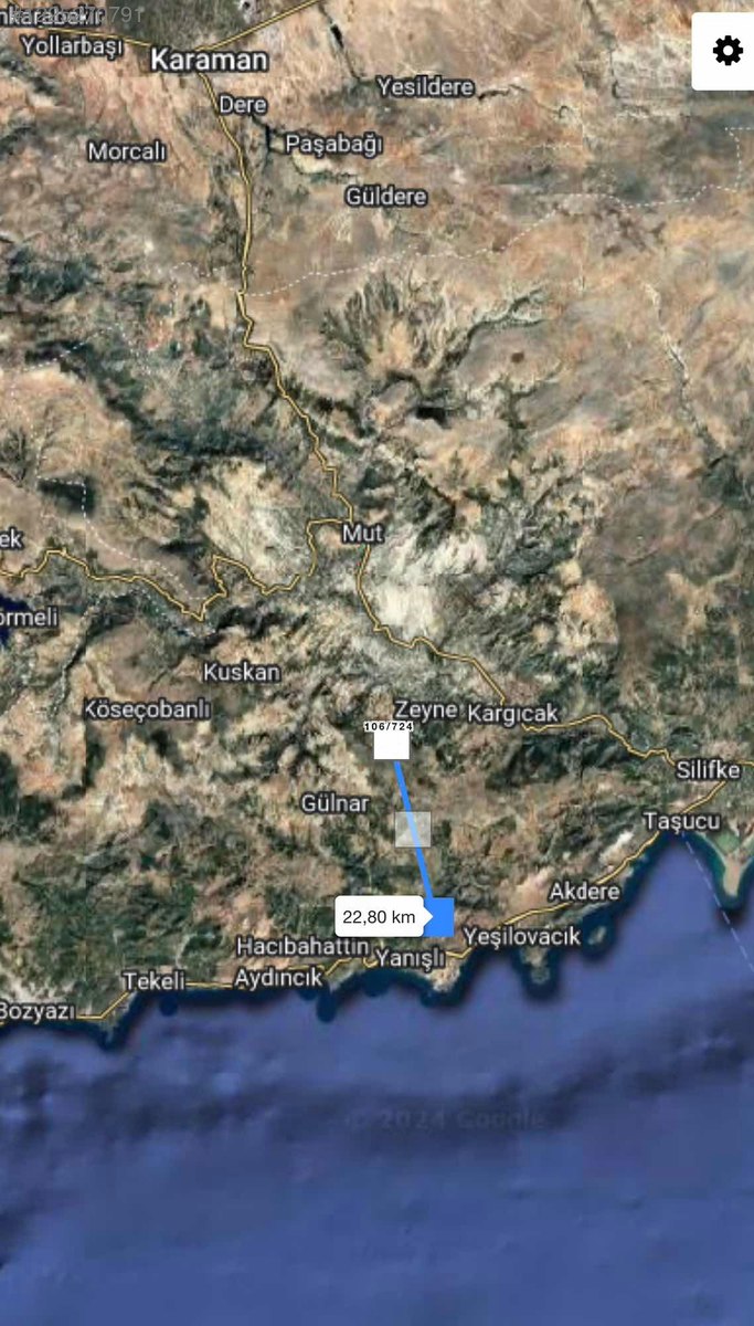 MERSİN GÜLNARDA SİLİFKE VE TAŞUCUNA YAKIN KONUMDA KELEPİR 6,720M² - MERSİN GÜLNAR fotoğraf 4