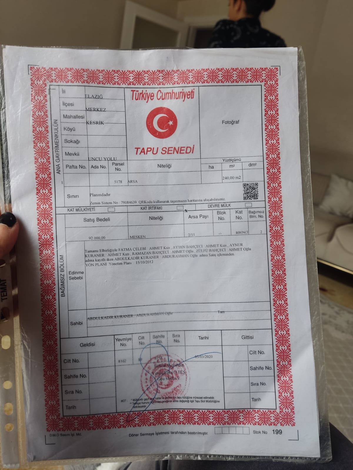 ELAZIĞ KONUMU MÜKEMMEL CUMA PAZARI YANINDA 3+1 DAİRE - ELAZIĞ MERKEZ fotoğraf 13