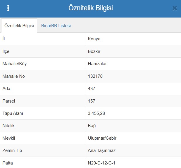 KONYA BOZKIR HAMZALAR KÖYÜNDE 3.455M² BAĞIMIZ SATILIKTIR. - KONYA BOZKIR fotoğraf 6