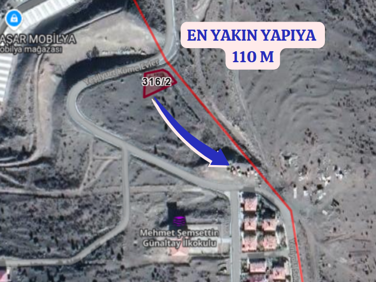 ERZİNCAN İLİÇ İBRAHİM ÇEÇEN KÖYÜNDE 701 M² ARSAMIZ  SATILIKTIR - ERZİNCAN İLİÇ fotoğraf 5