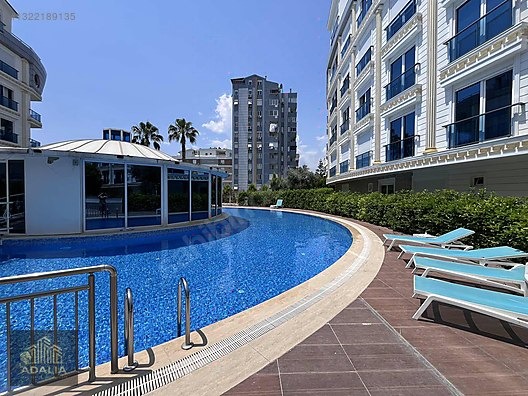 Site İçerisinde, Havuz Cepheli, Full Eşyalı 2+1 Lüks Daire! - ANTALYA KONYAALTI fotoğraf 4