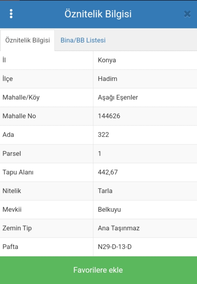 KONYA HADİM AŞAĞI EŞENLER KÖYÜNDE 442 M² TARLAMIZ SATILIKTIR. - KONYA HADİM fotoğraf 30