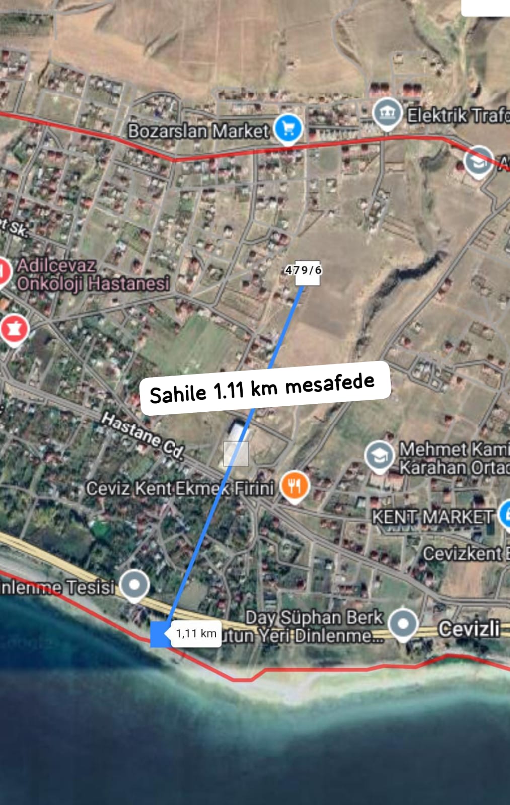 Bitlis / Adilcevaz / Atatürk Mh. SATILIK ARSA   1.366m² - BİTLİS ADİLCEVAZ fotoğraf 3