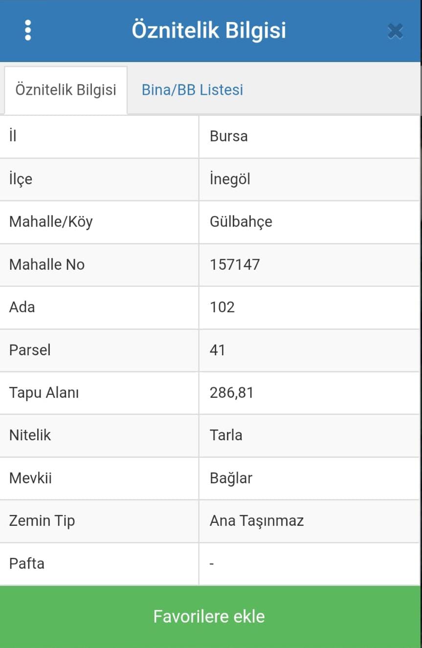 BURSA İNEGÖL GÜLBAHÇE MAH.TARLANIN 286M² Sİ SATILIK - BURSA İNEGÖL fotoğraf 3