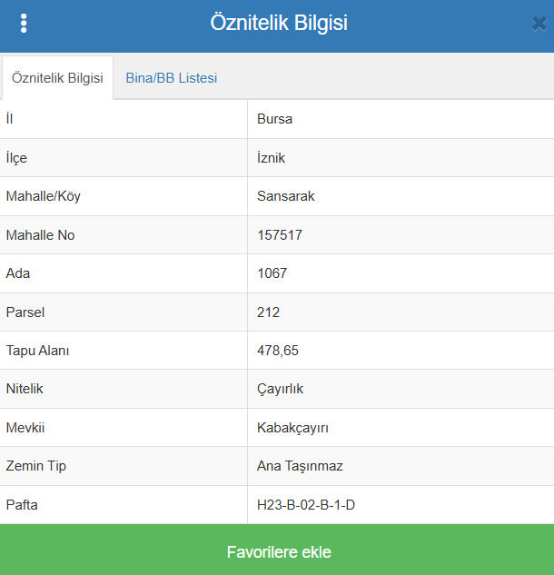 BURSA İZNİK SANSARAK  KÖYÜNDE 478  M² TARLA SATILIKTIR - BURSA İZNİK fotoğraf 6