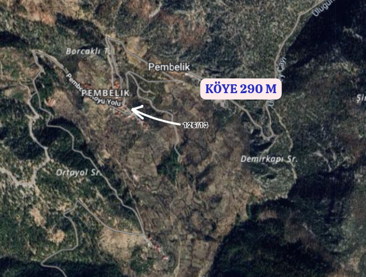 ANTALYA GÜNDOĞMUŞ PEMBELİK  KÖYÜNDE 64 M² BAHÇE SATILIKTIR. - ANTALYA GÜNDOĞMUŞ fotoğraf 5