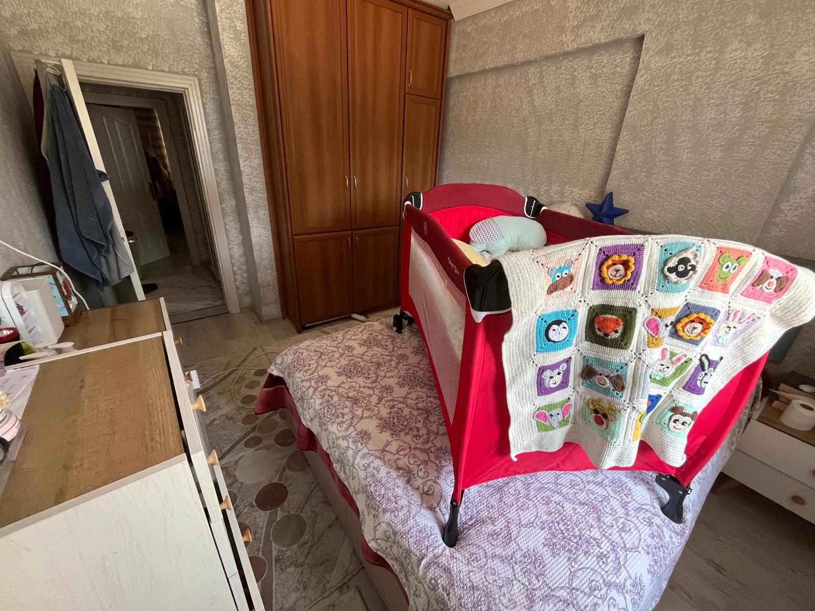 ERGÜNDEN AKKENTTE EFES SİT SATILIK DOĞALGAZLI 3+1 DAİRE - MERSİN YENİŞEHİR fotoğraf 13