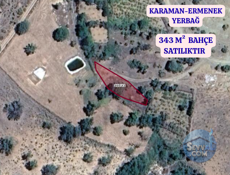 KARAMAN ERMENEK YERBAĞ  KÖYÜNDE  343 M²  BAHÇE  SATILIKTIR - KARAMAN ERMENEK fotoğraf 2