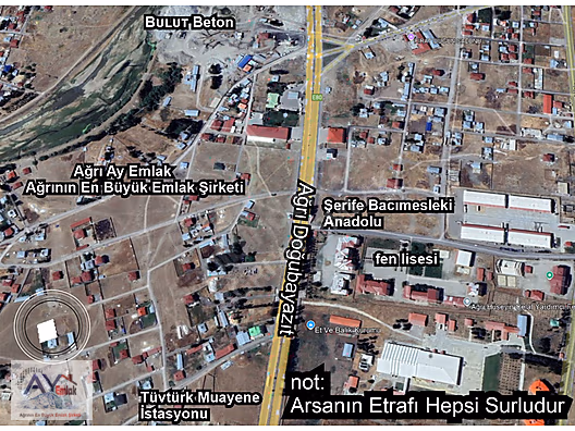 Ağrı Cumhuriyet Mahallesi'nde 930.37m² Satılık Arsa - AĞRI MERKEZ fotoğraf 6