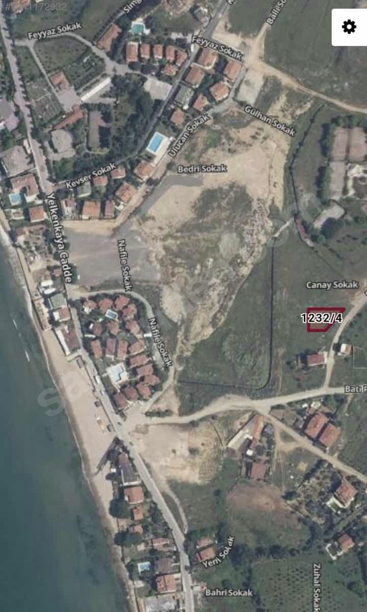 BAYRAMOĞLU'NDA DENİZ MANZARALI PLAJA 200M SATILIK İMARLI ARSA - KOCAELİ DARICA fotoğraf 6