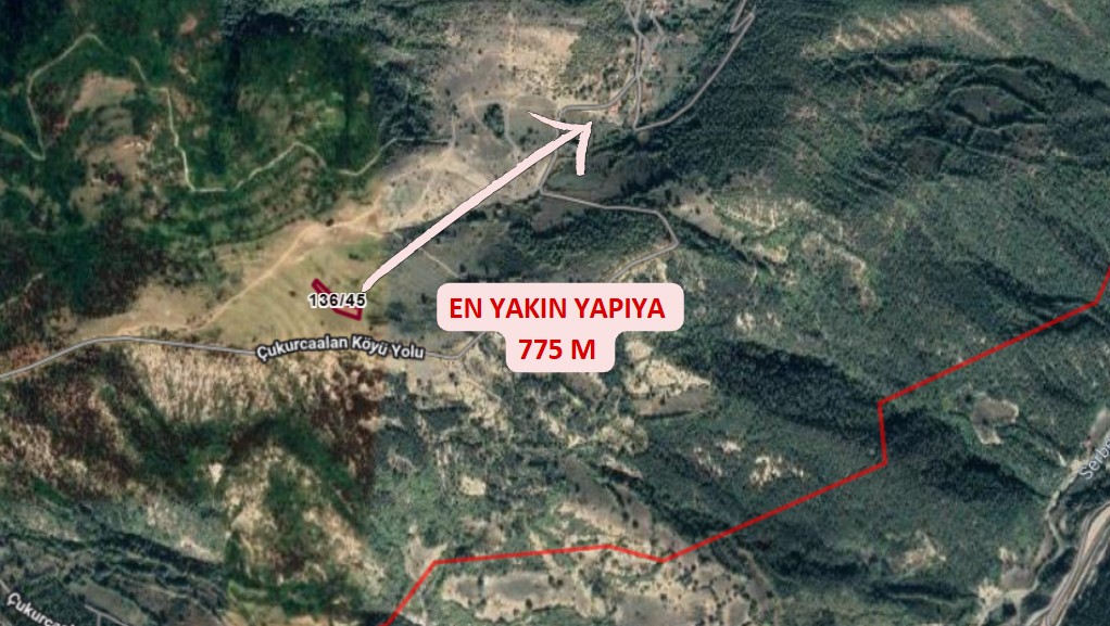 SİNOP DİKMEN ÇUKURCAALAN KÖYÜNDE 2.915M² TARLA SATILIK - SİNOP DİKMEN fotoğraf 3