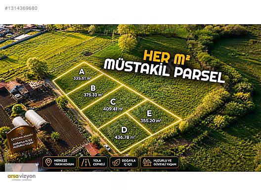 HAYAL ETTİĞİNİZ MÜSTAKİL TAPULU VİLLALIK İMARLI SON 1 PARSEL!! - ZONGULDAK ÇAYCUMA fotoğraf 6
