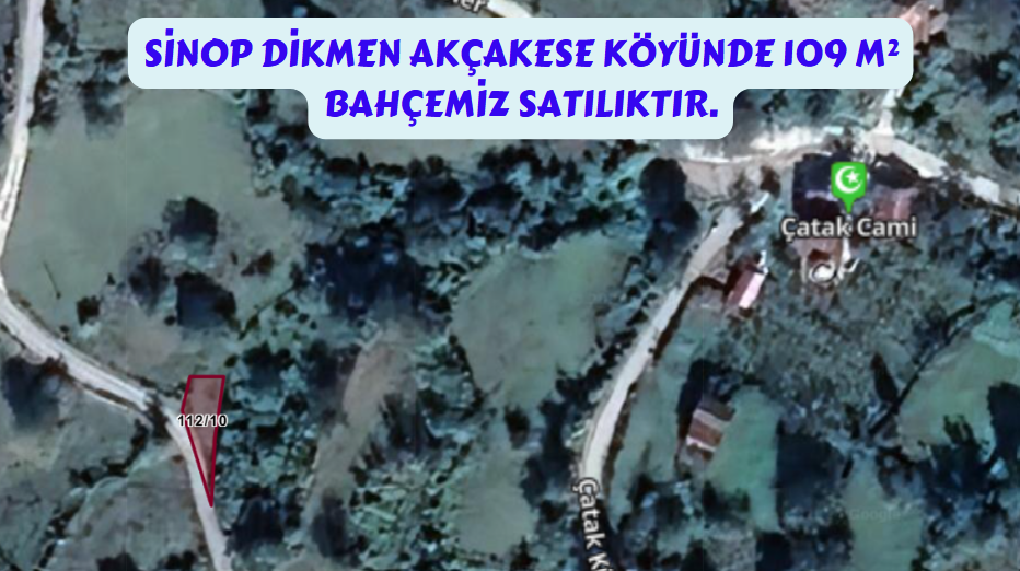SİNOP DİKMEN AKÇAKESE KÖYÜ 109 M² BAHÇEMİZ SATILIKTIR. - SİNOP DİKMEN fotoğraf 2