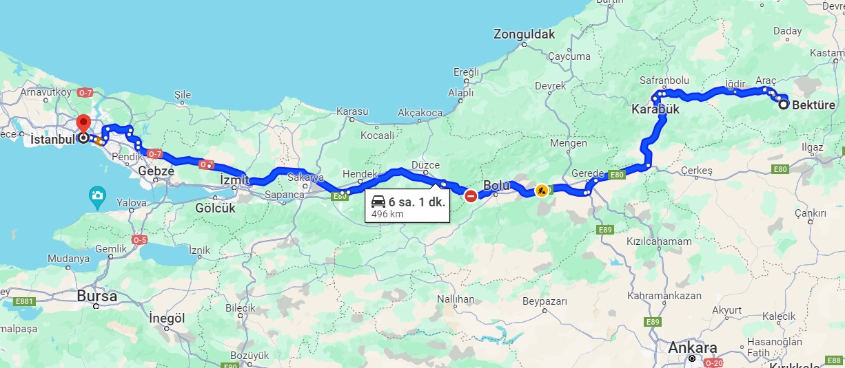 KASTAMONU ARAÇ BEKTÜRE KÖYÜNDE 1.135 M² TARLAMIZ SATILIKTIR. - KASTAMONU ARAÇ fotoğraf 3