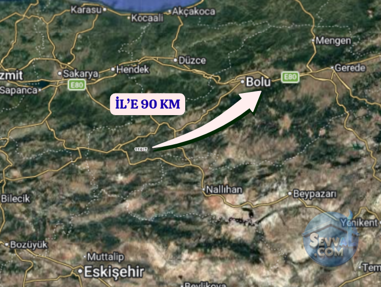 BOLU GÖYNÜK ÇAYLAK  KÖYÜNDE  8.247 M²  TARLA  SATILIKTIR - BOLU GÖYNÜK fotoğraf 7