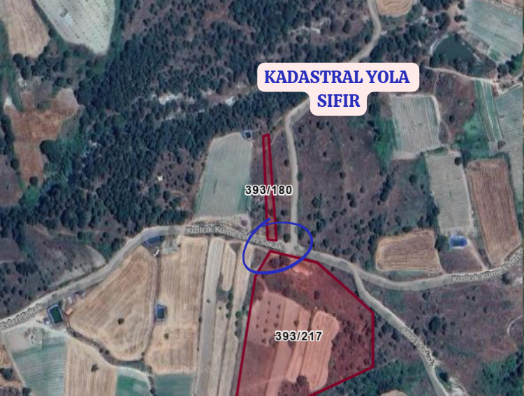 BALIKESİR SINDIRGI YÜREĞİL  KÖYÜNDE  882  M² TARLA SATILIKTIR. - BALIKESİR SINDIRGI fotoğraf 3
