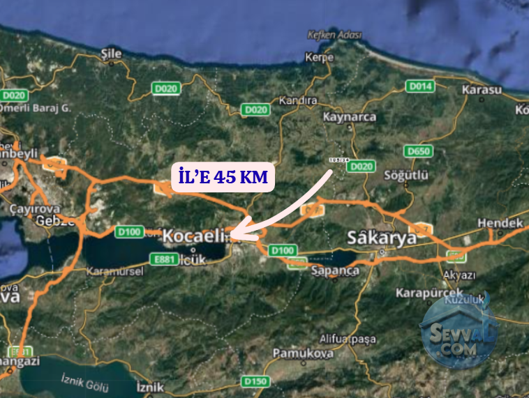 KOCAELİ KANDIRA HIDIRLAR  KÖYÜNDE  2.918 M² TARLA  SATILIKTIR - KOCAELİ KANDIRA fotoğraf 6