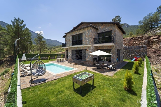 Fethiye 500m2 Arsa İçerisinde Müstakil Doğa İçinde Taş Villa - MUĞLA FETHİYE fotoğraf 2