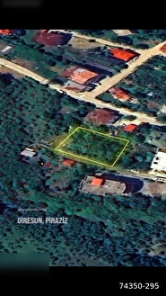 PİRAZİZ MADEN EĞRİCE MEVKİİNDE YATIRIMLIK ARSA - GİRESUN PİRAZİZ fotoğraf 5