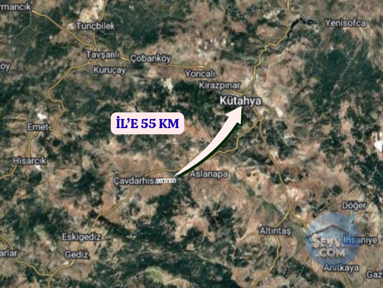 KÜTAHYA ÇAVDARHİSAR GÖKAĞAÇ  KÖYÜNDE  774 M²  TARLA SATILIKTIR - KÜTAHYA ÇAVDARHİSAR fotoğraf 6