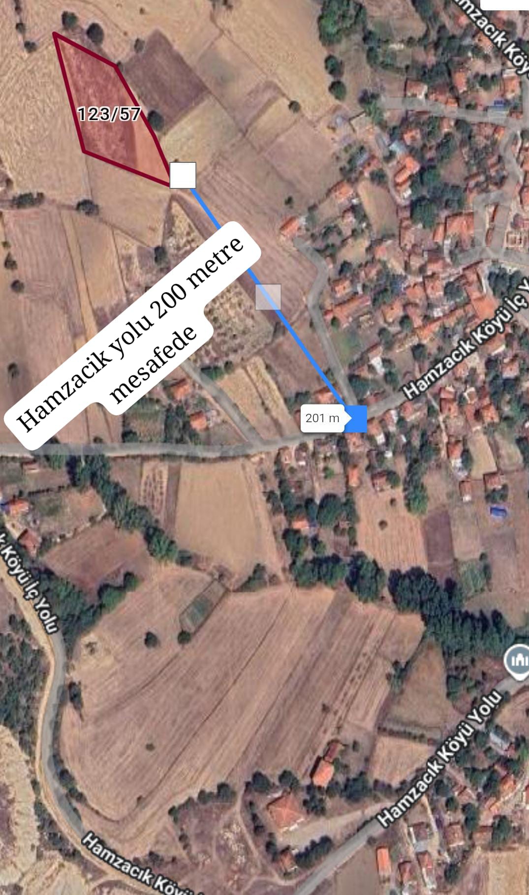 BALIKESİR DURSUNBEY HAMZACIK 3.670 m² TARLAMIZ SATILIKTIR. - BALIKESİR DURSUNBEY fotoğraf 4
