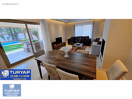 TURYAP ÇEŞME ALAÇATI YILLIK KİRALIK MÜSTAKİL HAVUZLU 7+1 VİLLA - İZMİR ÇEŞME fotoğraf 14