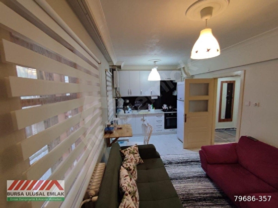KAT MÜLKİYETLİ 1,5 + 1 EŞYALARIYLA SATILIK - BURSA OSMANGAZİ fotoğraf 2
