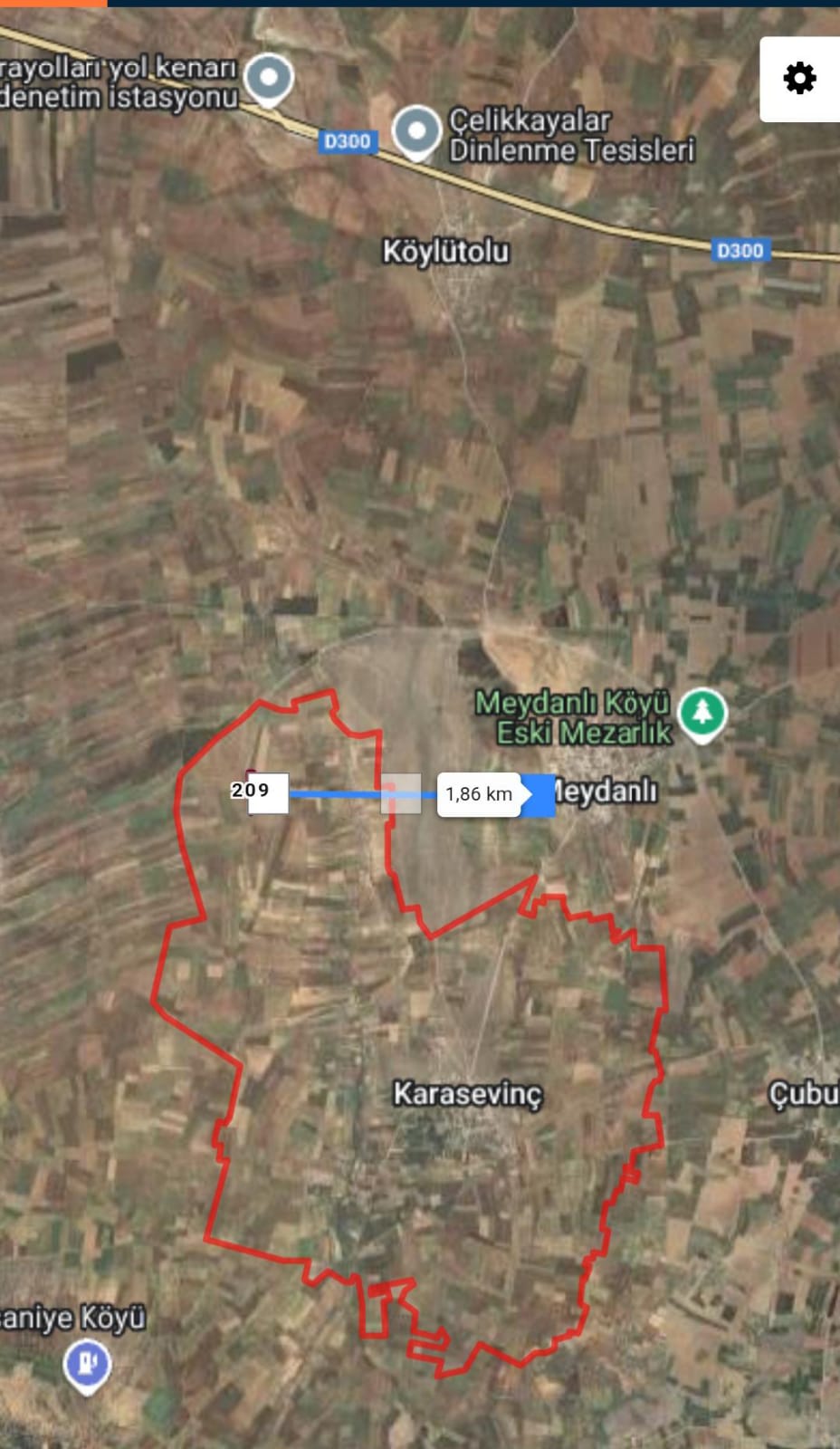 Konya Kadınhanı Karasevinç Köyünde 7.900m2 satılık tarla - KONYA KADINHANI fotoğraf 3
