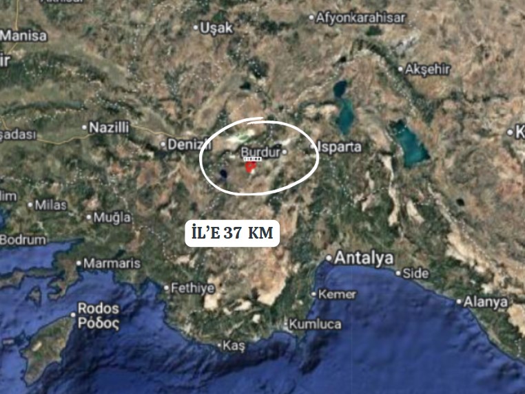 BURDUR YEŞİLOVA YARIŞLI KÖYÜNDE 1139M² TARLAMIZ SATILIKTIR - BURDUR YEŞİLOVA fotoğraf 7
