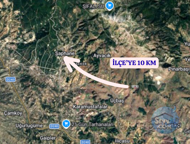 KÜTAHYA ŞAPHANE ÜÇBAŞ  KÖYÜNDE 12.400 M²  TARLA  SATILIKTIR - KÜTAHYA ŞAPHANE fotoğraf 4