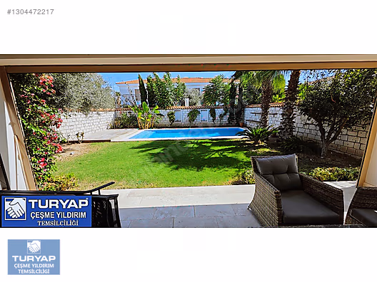 TURYAP ÇEŞME ALAÇATI YILLIK KİRALIK MÜSTAKİL HAVUZLU 7+1 VİLLA - İZMİR ÇEŞME fotoğraf 30