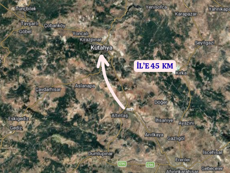 KÜTAHYA  ALTINTAŞ ÇAKIRSAZ  KÖYÜNDE  2.894  M²  TARLA  SATILIKTIR - KÜTAHYA ALTINTAŞ fotoğraf 6