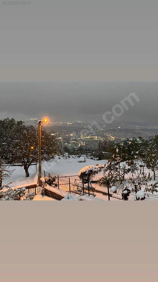 ULUDAĞ'DASATILIK EŞSİZ MANZARALI VİLLA BURSA OSMANGAZİ - BURSA OSMANGAZİ fotoğraf 4