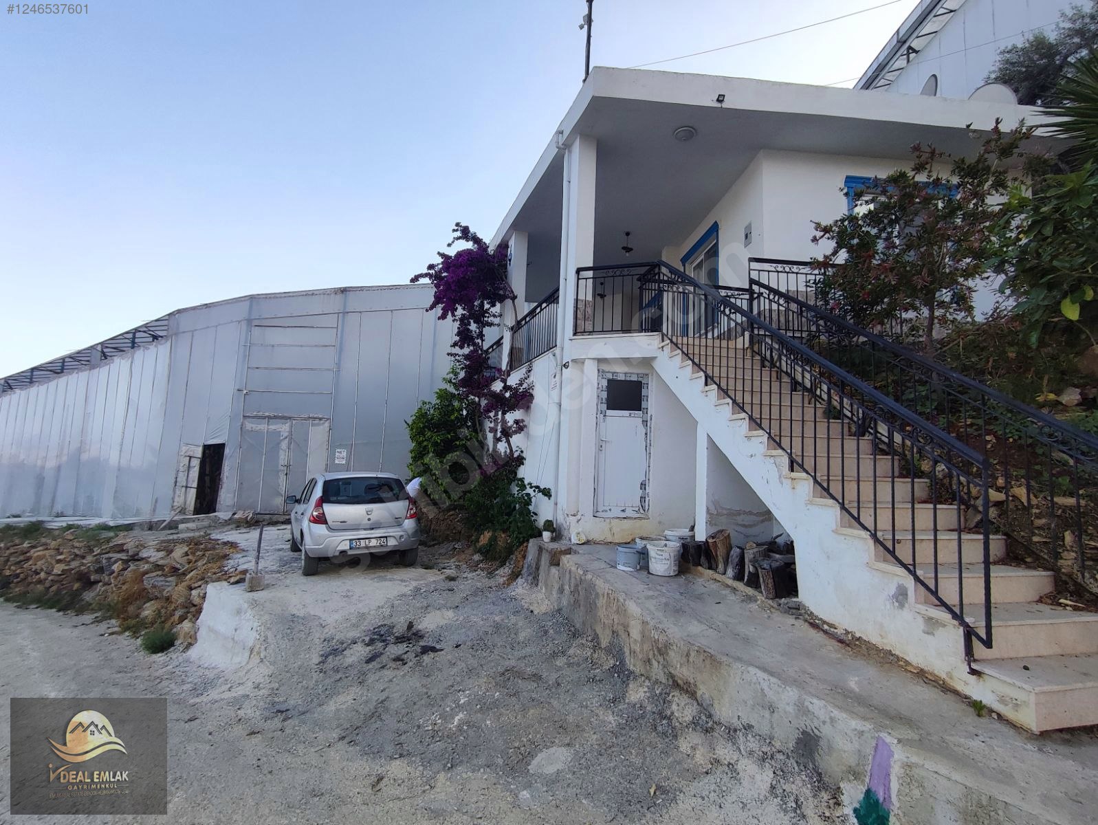 ANAMUR EMİRŞAH KÖYÜNDE MÜKEMMEL KONUMDA FULL SİSTEM SATILIK SERA - MERSİN ANAMUR fotoğraf 18