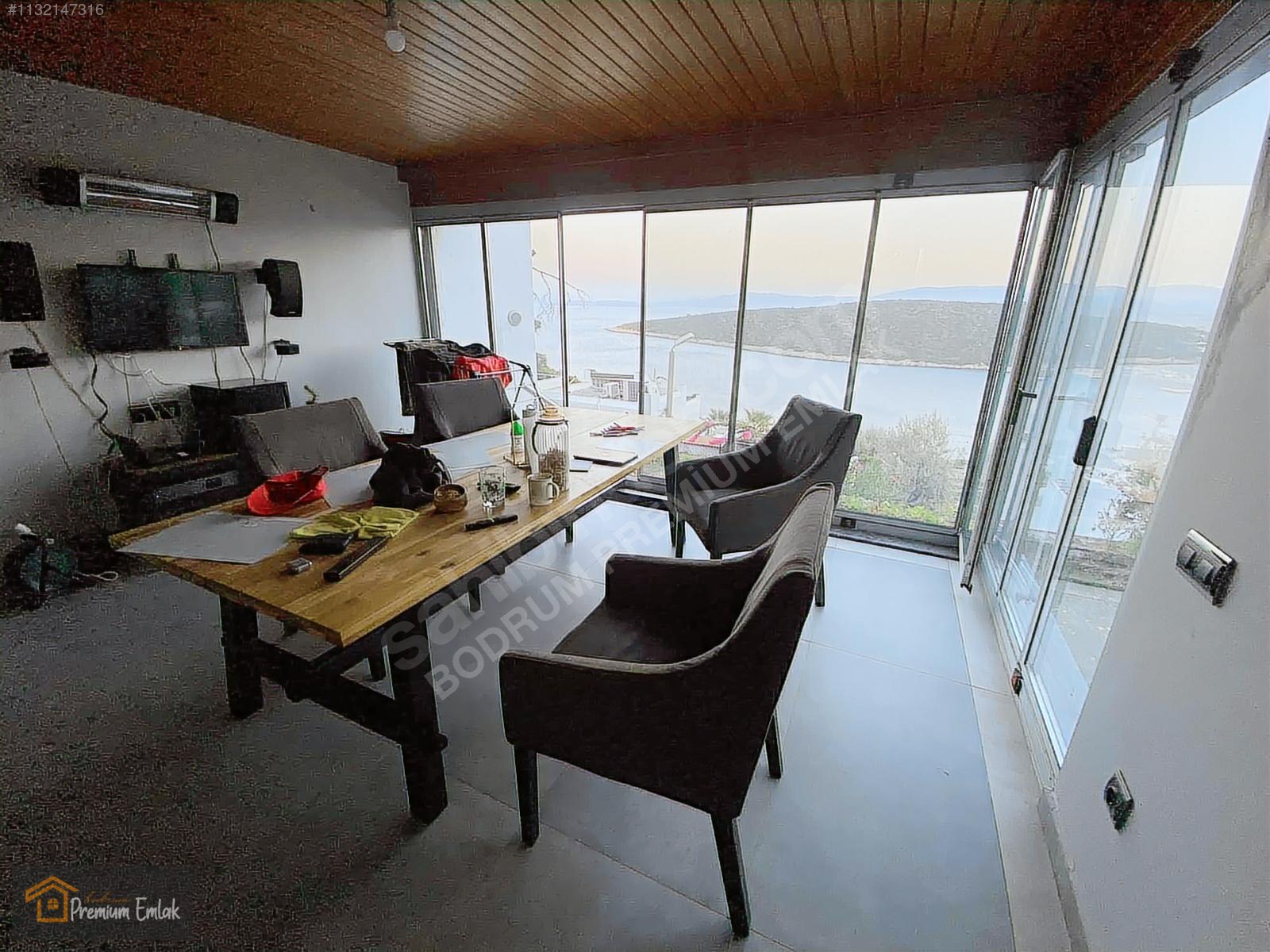 HEKİMKÖY SİTESİNDE FULL DENİZ MANZARALI SATILIK 3+1 VİLLA - MUĞLA BODRUM fotoğraf 12