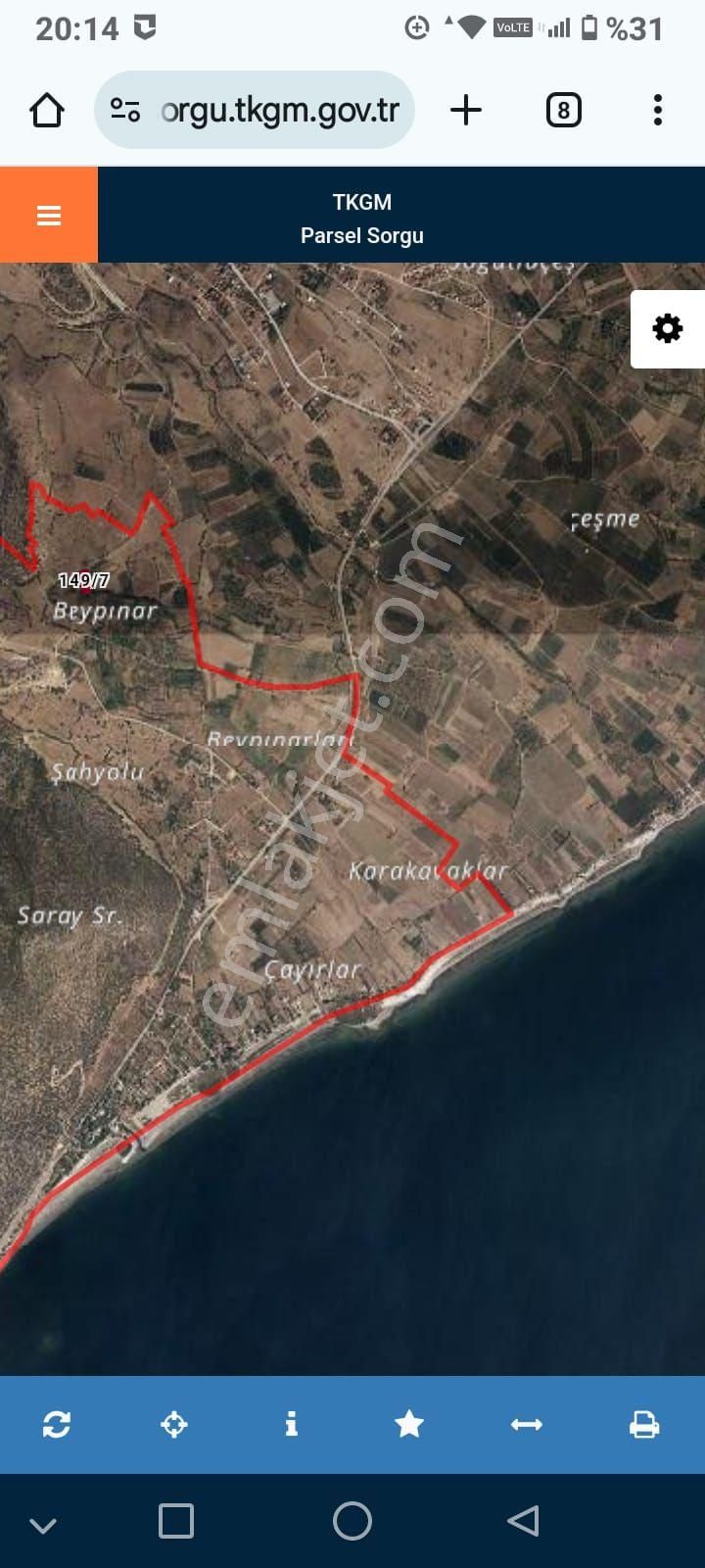 Isparta Eğirdir Bağören Satılık Göl Manzaralı Arazi - ISPARTA EĞİRDİR fotoğraf 5