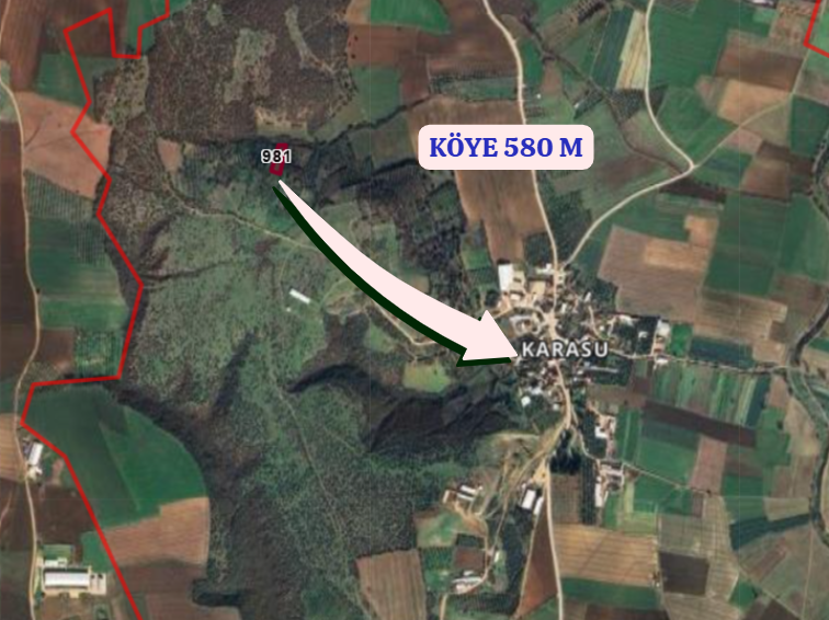 BURSA KARACABEY KARASU  KÖYÜNDE 1.300 M² ZEYTİNLİK  SATILIKTIR - BURSA KARACABEY fotoğraf 4