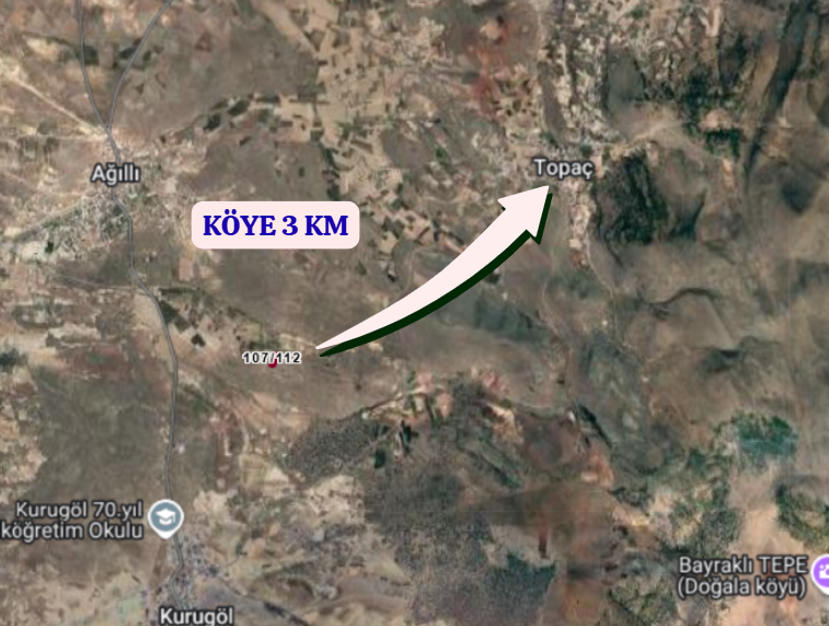 NEVŞEHİR ACIGÖL TOPAÇ  KÖYÜNDE 3.249 M² TARLA SATILIKTIR - NEVŞEHİR ACIGÖL fotoğraf 5